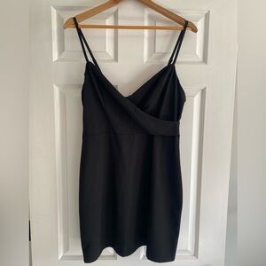Forever 21 Black Spaghetti Strap Dress Size L